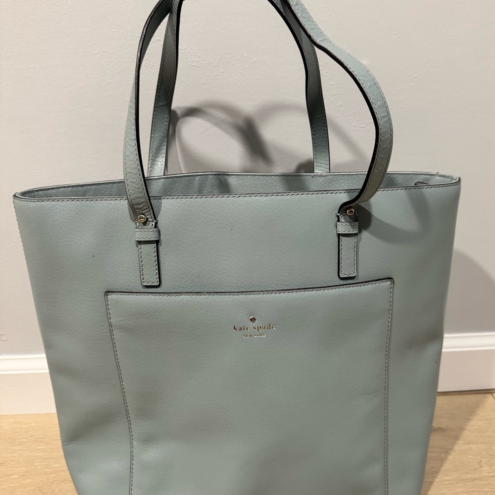Kate Spade Light Teal Tote Bag